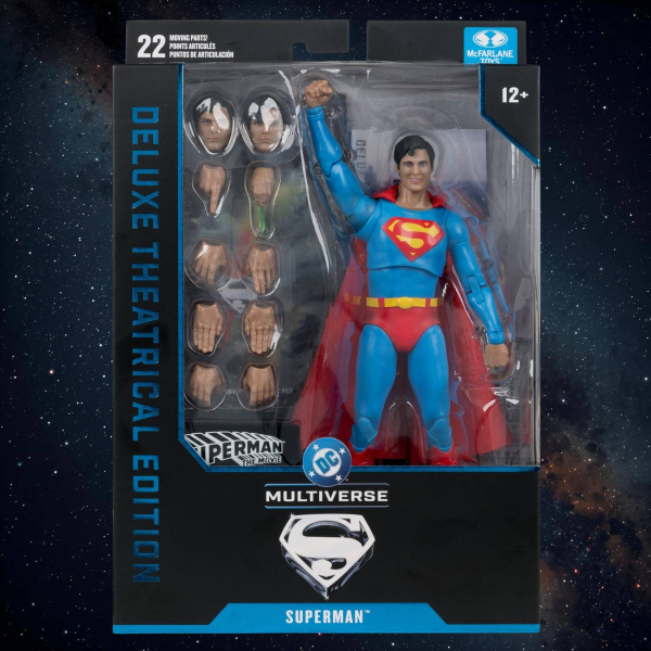 Superman 1978 McFarlane Deluxe Figur Christopher Reeve OVP | Hoppla-Stuff